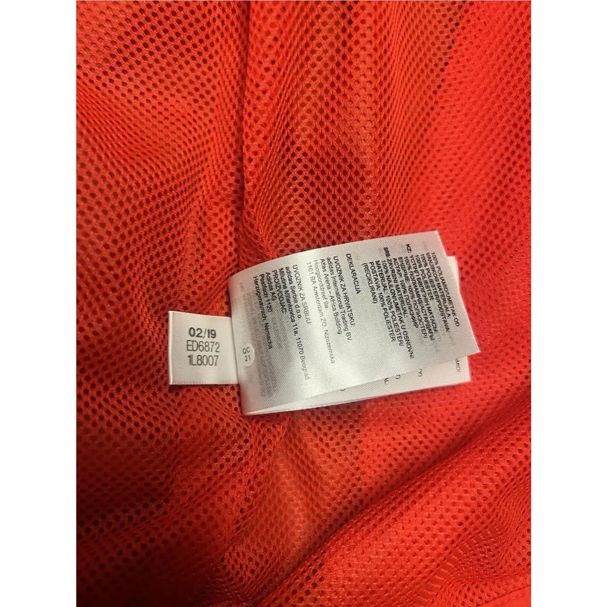 Adidas clothing - ADIDAS OYSTER HOLDINGS - OYSTER HOLDINGS - Red 10