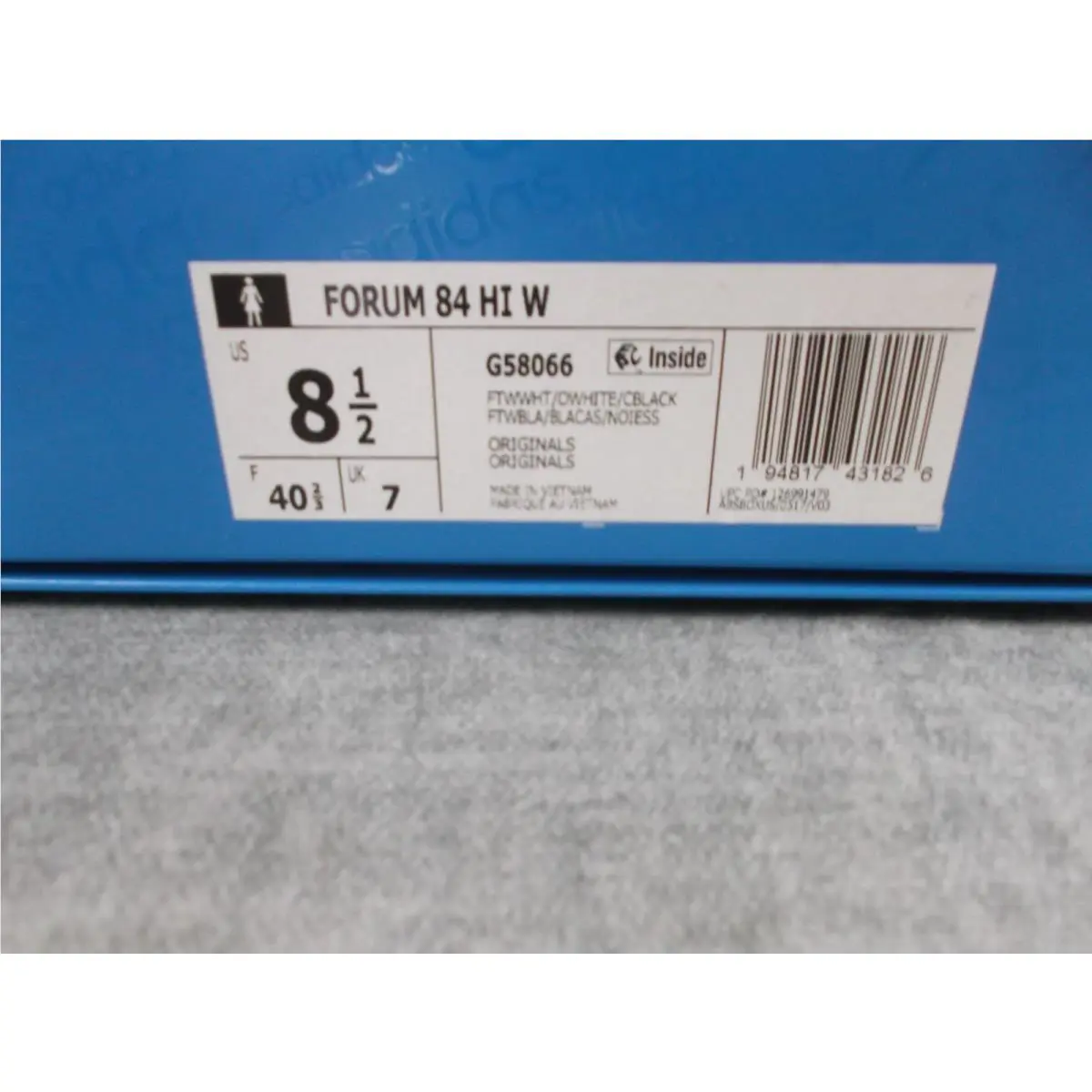 Adidas shoes - adidas Forum 84 - Forum - G58066 - White (UPC: 194817431826) 0