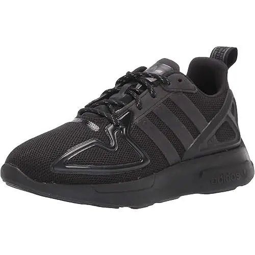 Adidas ZX 2K Flux Low Trainers Sneaker Unisex Men SZ 6.5 = Women SZ 8 Black/