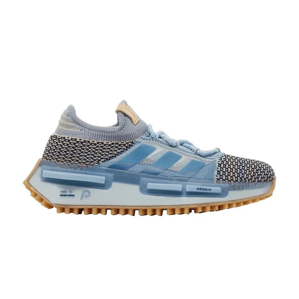 Adidas Phillip Leyesa x Nmd S1 Ambient Sky FZ5830 Sz 9.5 - Ambient Sky/Crew Navy/Altered Blue
