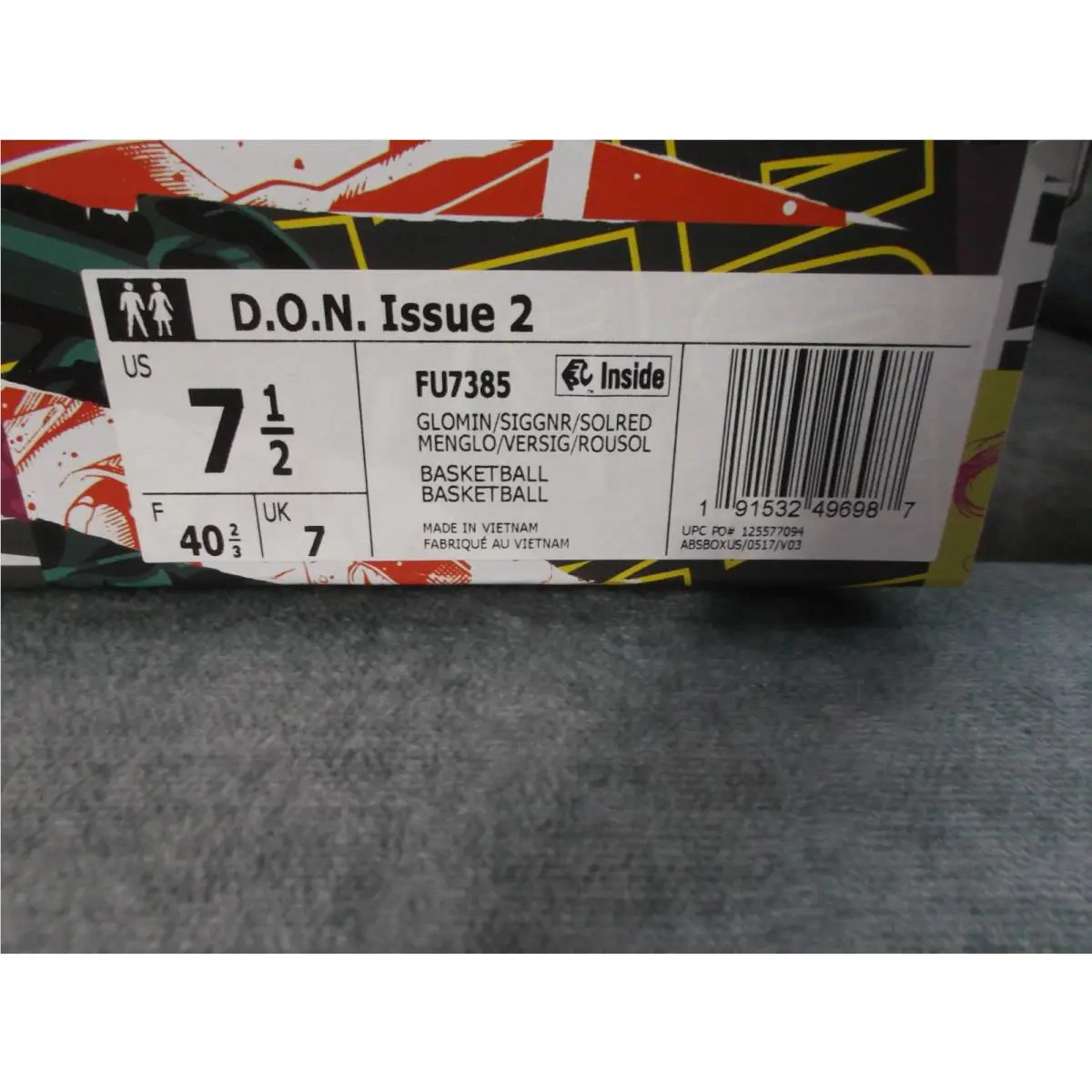 Adidas shoes - adidas D.O.N. Issue - Issue - FU7385 - Green, Manufacturer: Green (UPC: 191532496987) 0