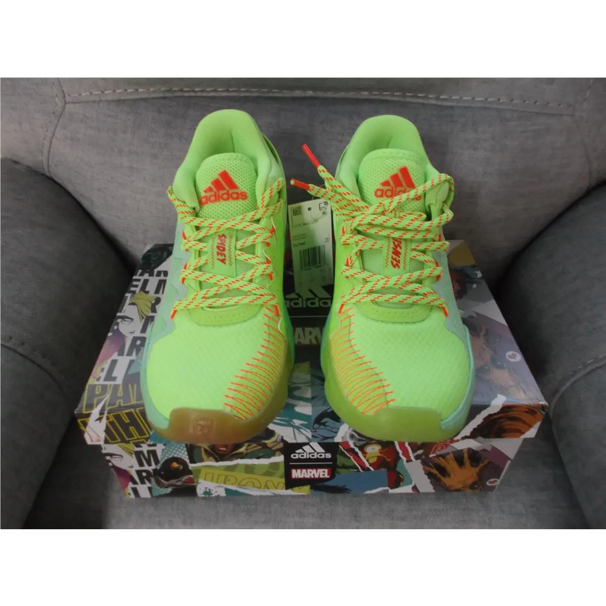 Adidas shoes - adidas D.O.N. Issue - Issue - FU7385 - Green, Manufacturer: Green (UPC: 191532496987) 4