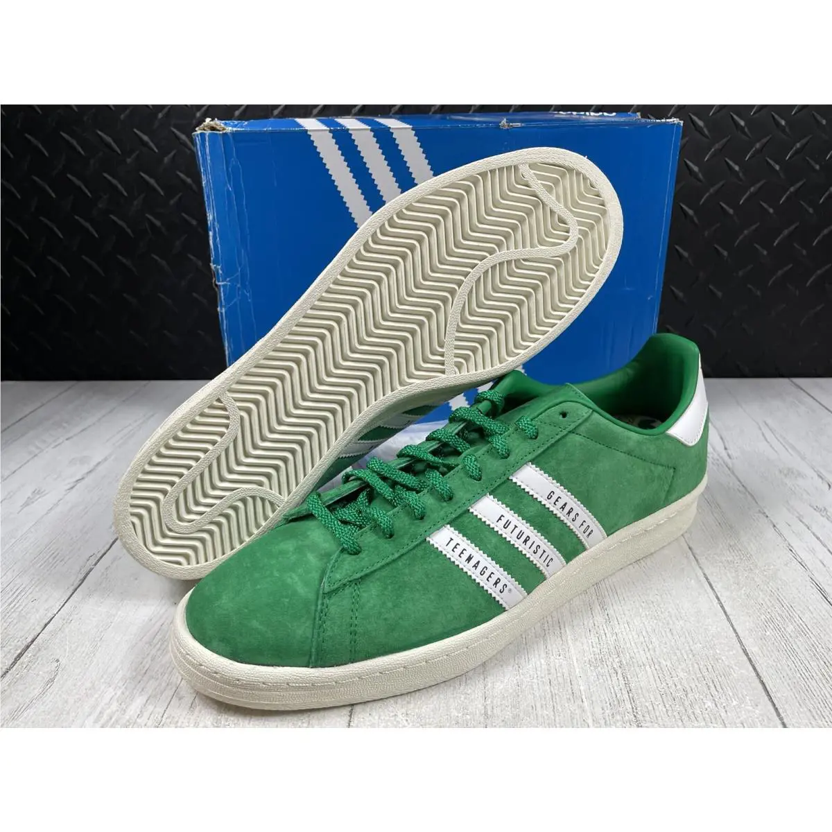 Adidas shoes - adidas Campus - Campus - FY0732 - Green (UPC: 194814555396) 4