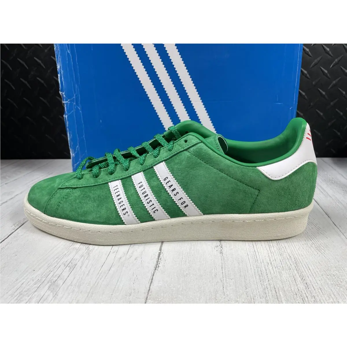 Adidas shoes - adidas Campus - Campus - FY0732 - Green (UPC: 194814555396) 7