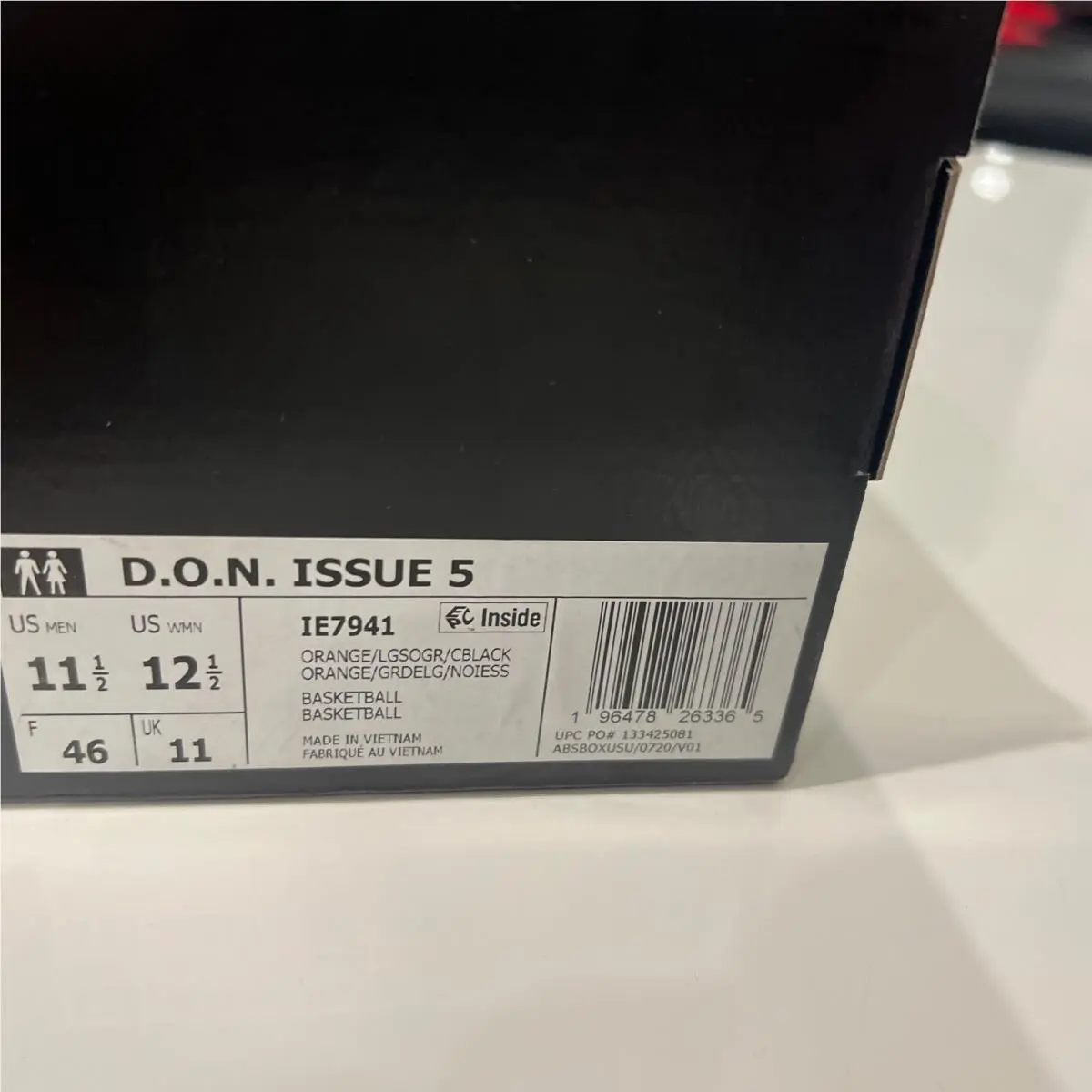 Adidas shoes - adidas D.O.N. Issue - Issue - Black 4