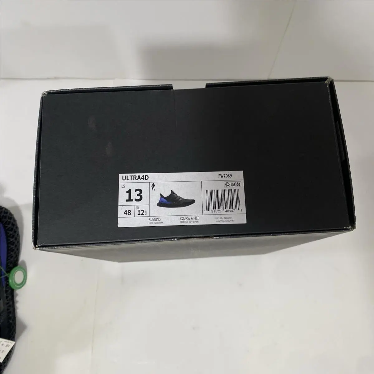 Adidas shoes - adidas Ultra 4D - Ultra - FW7089 - Black, Manufacturer: Core Black/Core Black/Gold Metallic 9