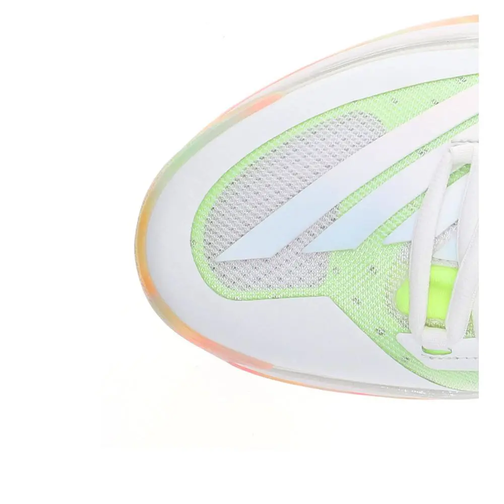 Adidas shoes - adidas Jalen Green Adizero 3.0 Basketball - JR6662 - White (UPC: 198323973047) 5