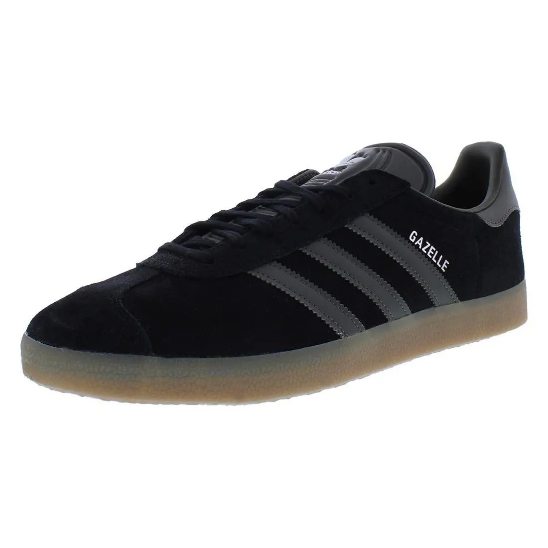 Adidas Gazelle Mens Shoes Size 4 Color: Core Black/pantone/footwear White - Core Black/Pantone/Footwear White, Full: Core Black/Pantone/Footwear White