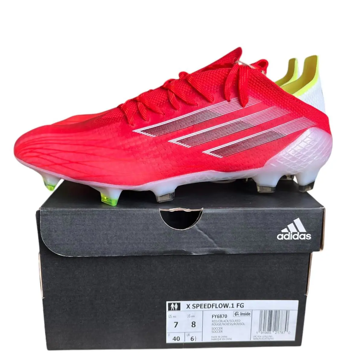 Adidas shoes - adidas X Speedflow.1 - FY6870 - Red/White 0