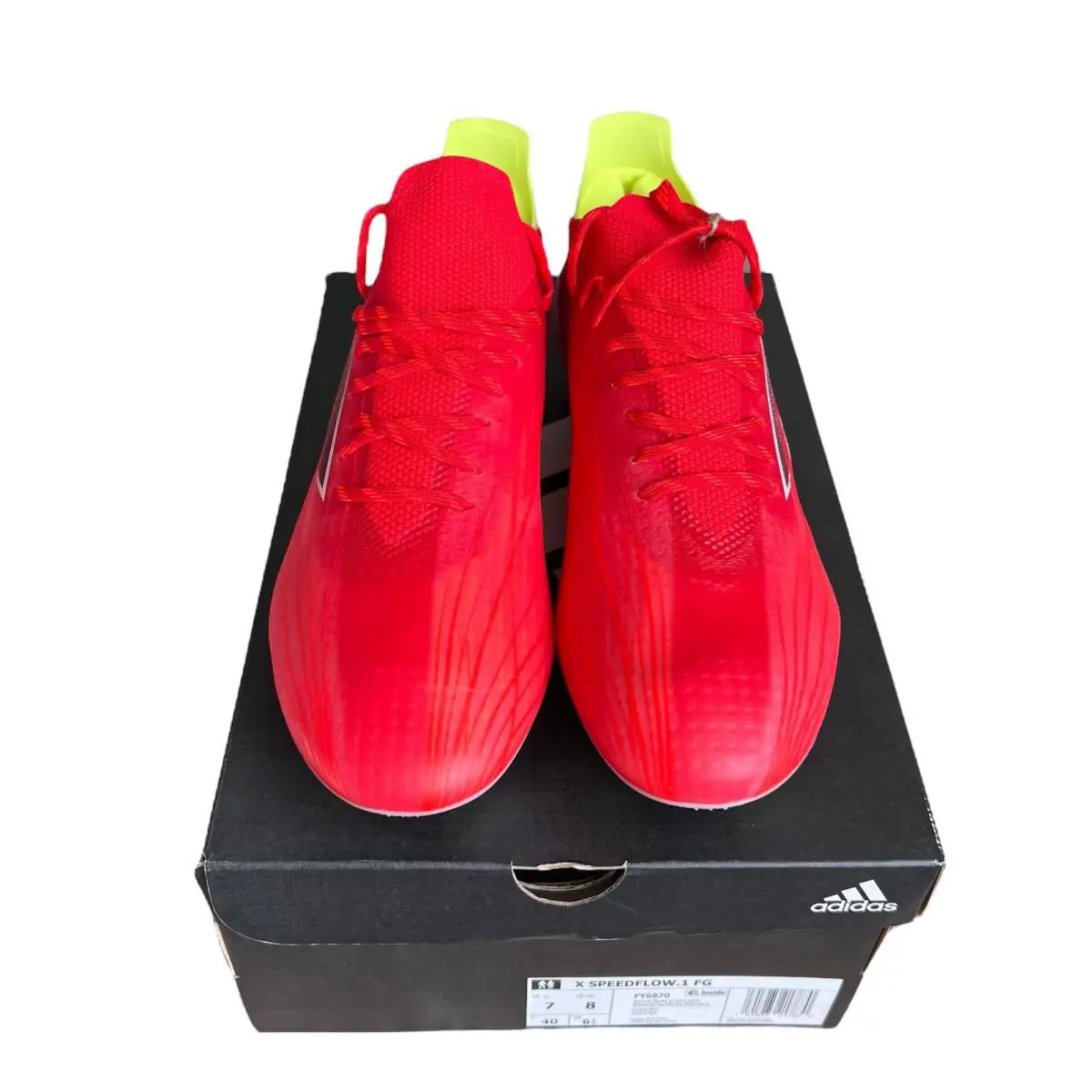 Adidas shoes - adidas X Speedflow.1 - FY6870 - Red/White 1