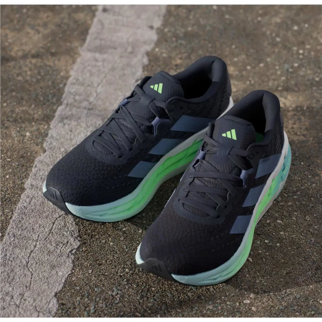 Adidas shoes - adidas Adistar 4 - Adistar - Aurora Ink/Preloved Ink/Lime Burst 6