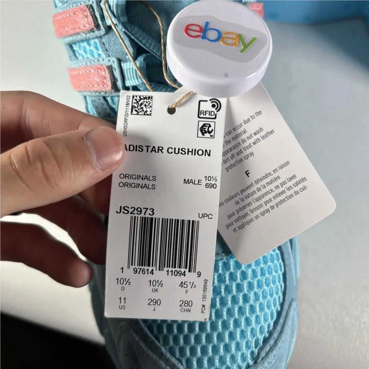 Adidas shoes - adidas Adistar Cushion - Adistar Cushion - JS2973 - Blue 8