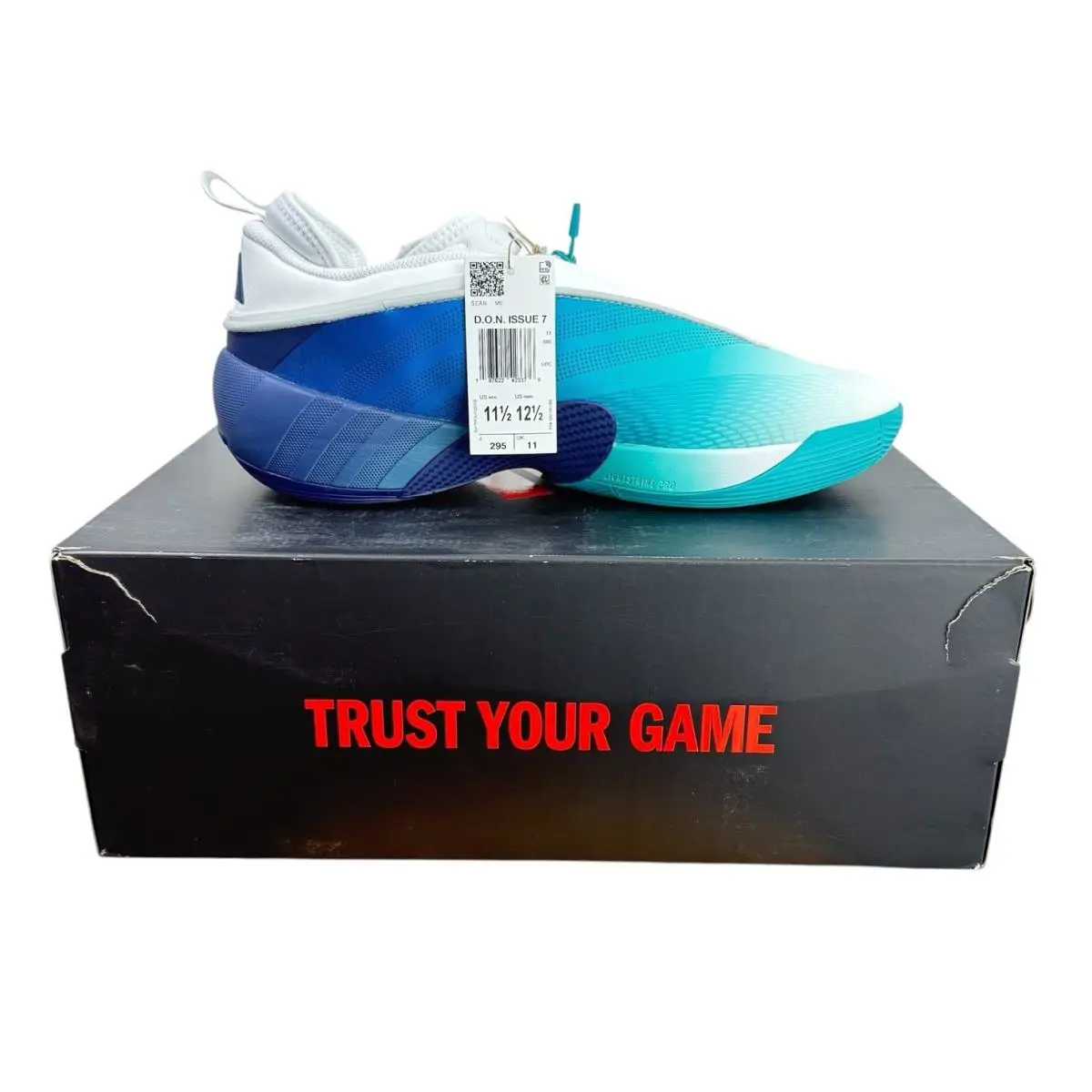 Adidas shoes - adidas D.O.N Issue #7 - Issue - JR9502 - Teal (UPC: 197622423376) 8