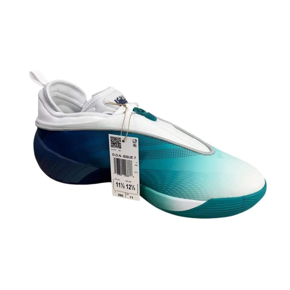 Adidas shoes - adidas D.O.N Issue #7 - Issue - JR9502 - Teal (UPC: 197622423376) 1