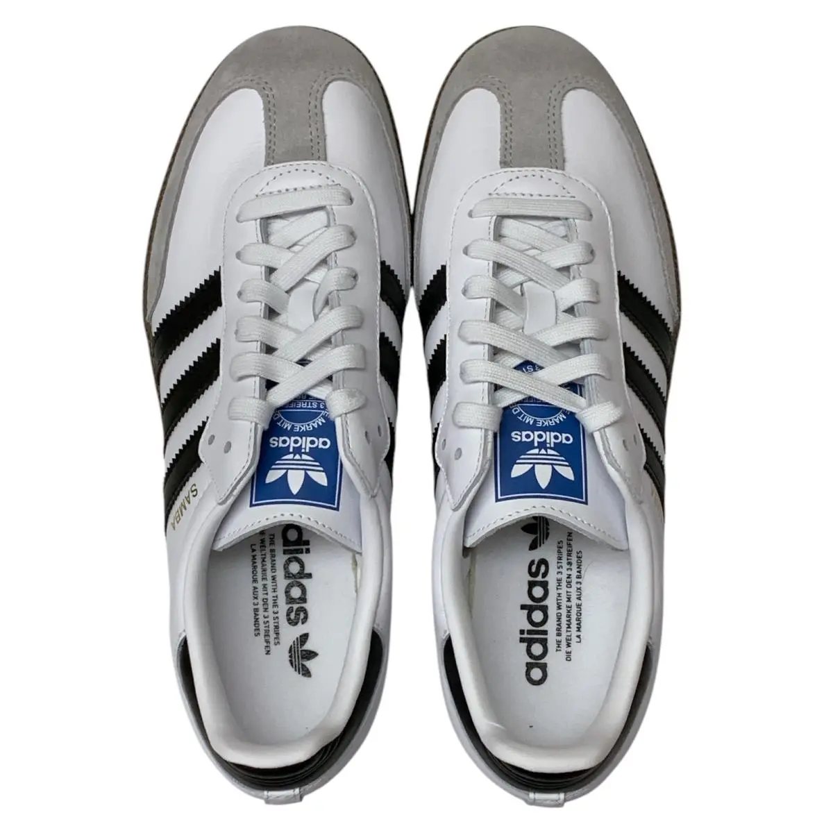 Adidas shoes - Samba OG - Samba - B75806 - White, Map: White, Map2: Black (UPC: 4059809046203) 4