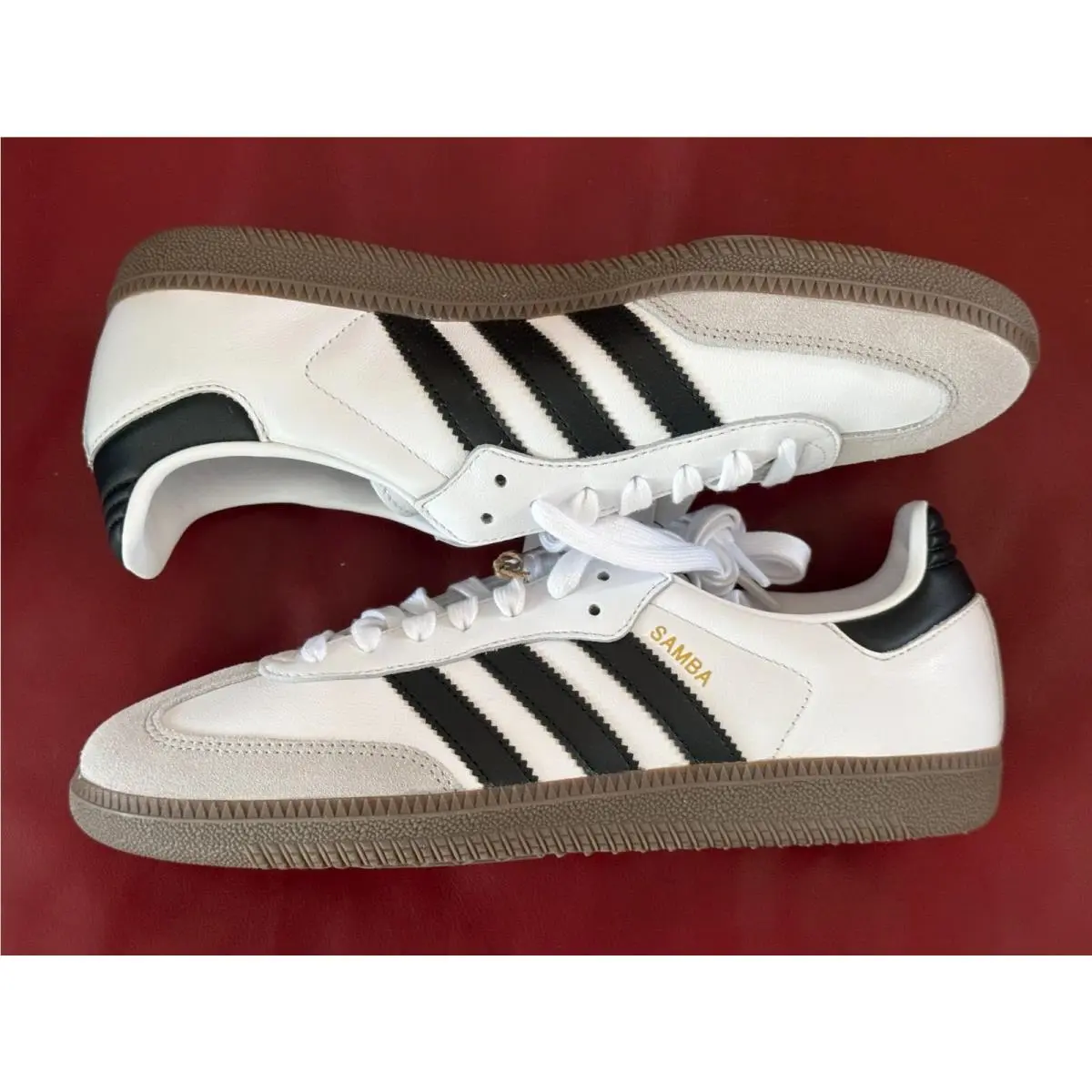 Adidas shoes - adidas Samba OG - Samba - B75806 - Cloud White / Core Black / Gum (UPC: 191040929991) 16