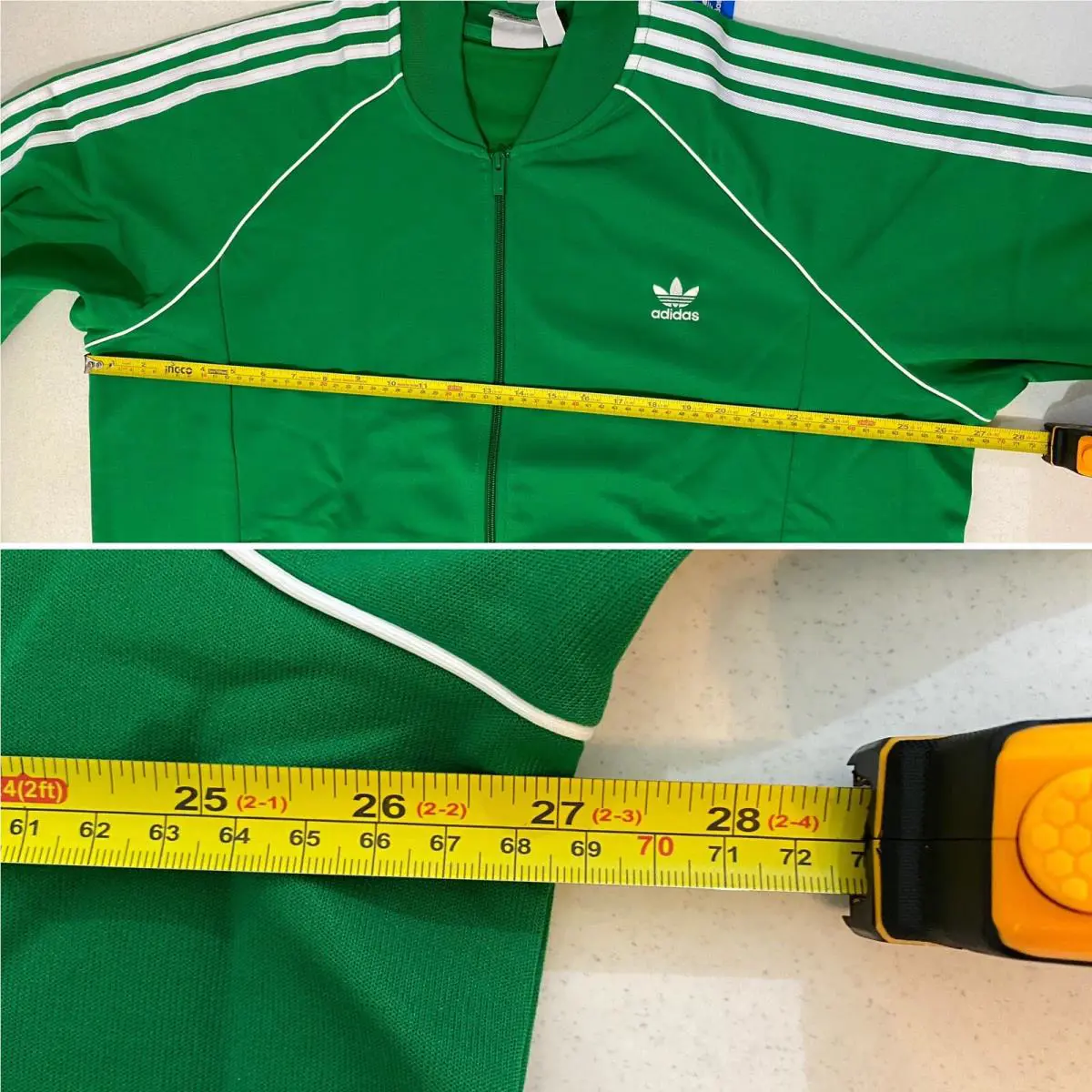 Adidas clothing - Green White 7