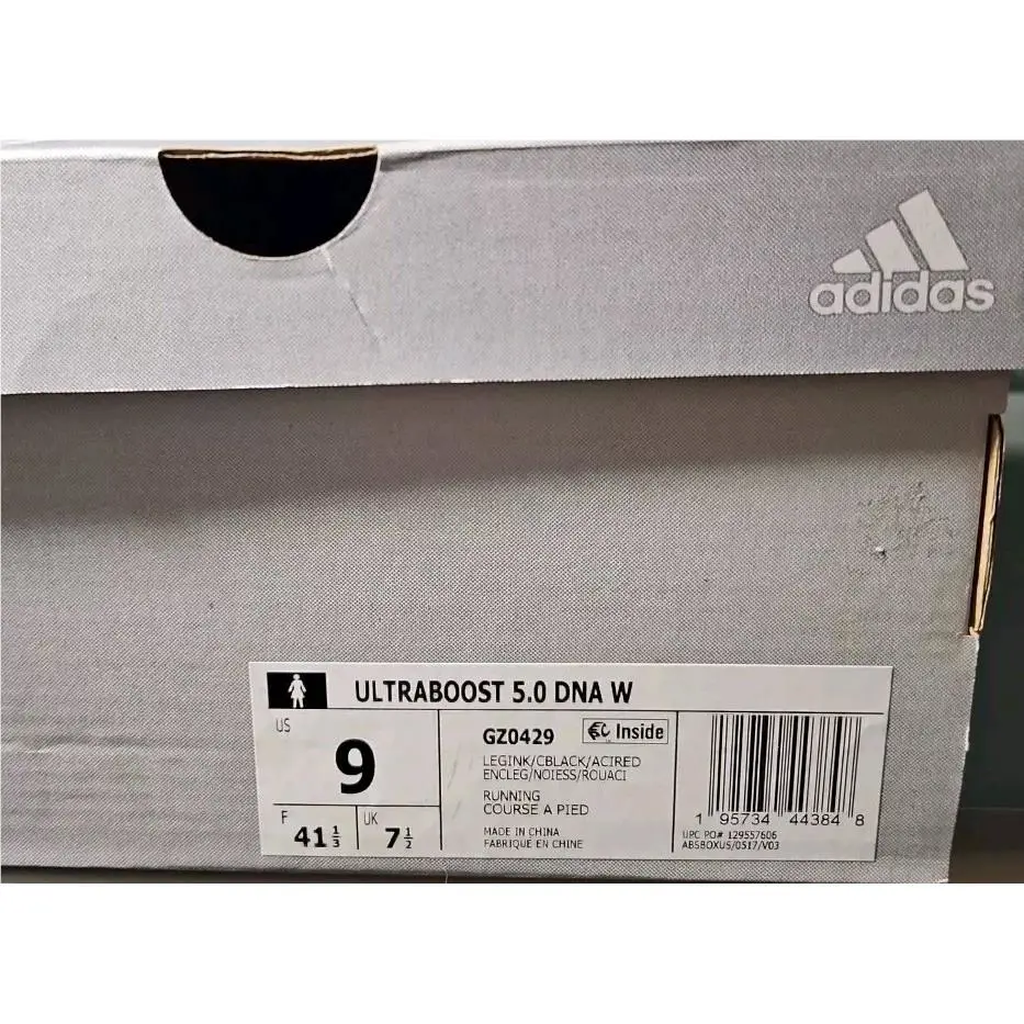 Adidas shoes - adidas UltraBoost 5.0 - UltraBoost - Legend Ink/Core Black/Acid Red, Main: Blue (UPC: 195734443848) 8