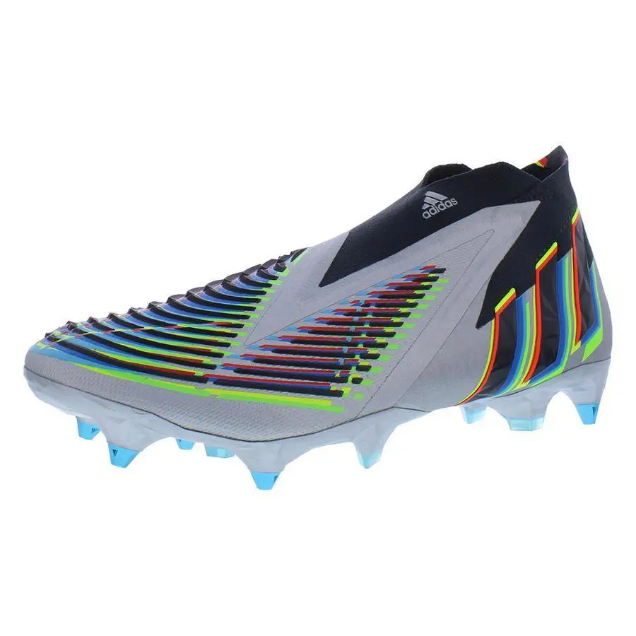 Adidas shoes - Silver Metallic/Core Black/Team Solar Green, Main: Silver (UPC: 195743095496) 3