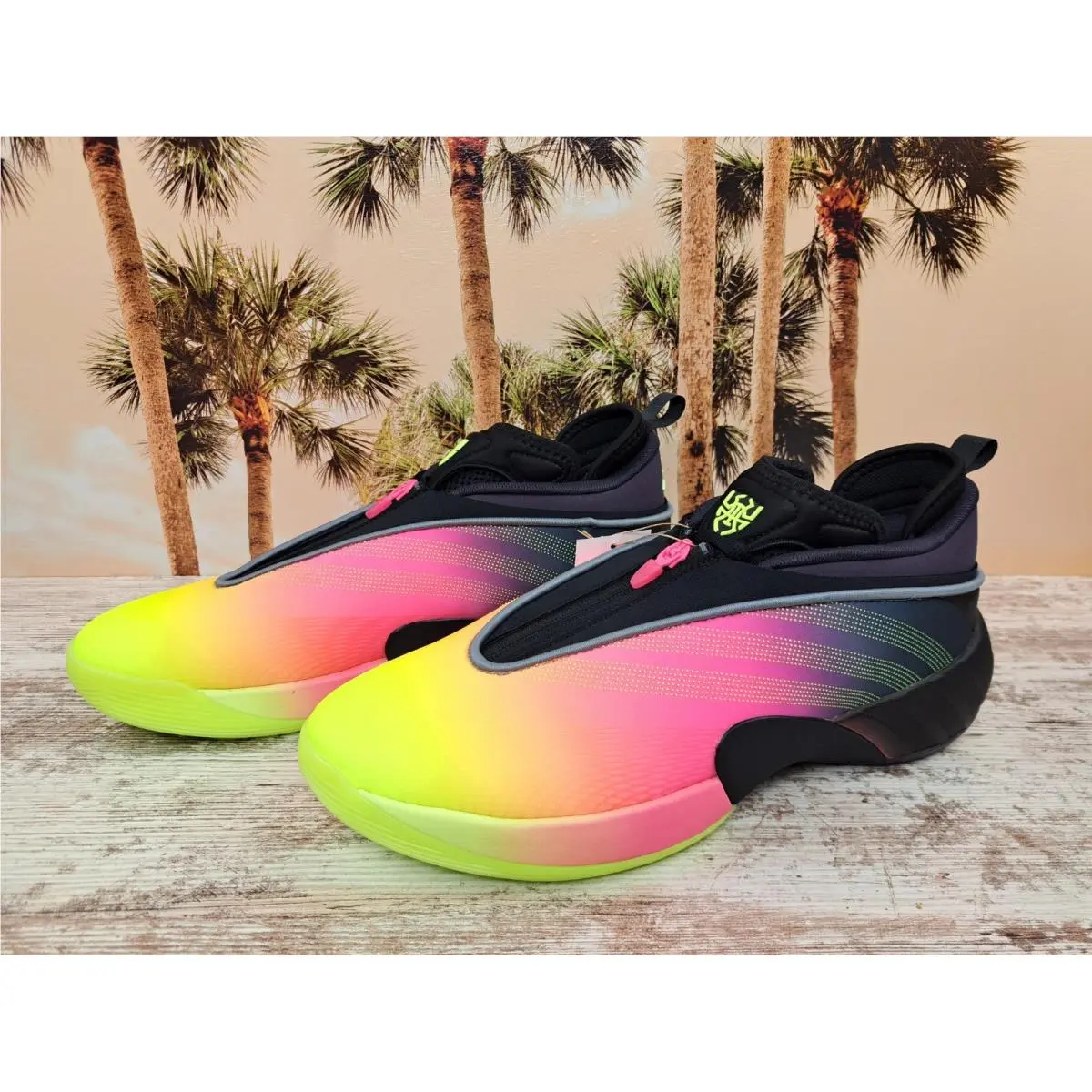 Adidas shoes - adidas D.O.N. Issue #7 - Issue - JR7697 - Pink, Manufacturer: Aurora Black/Lucid Pink/Hi-Res Yellow 2