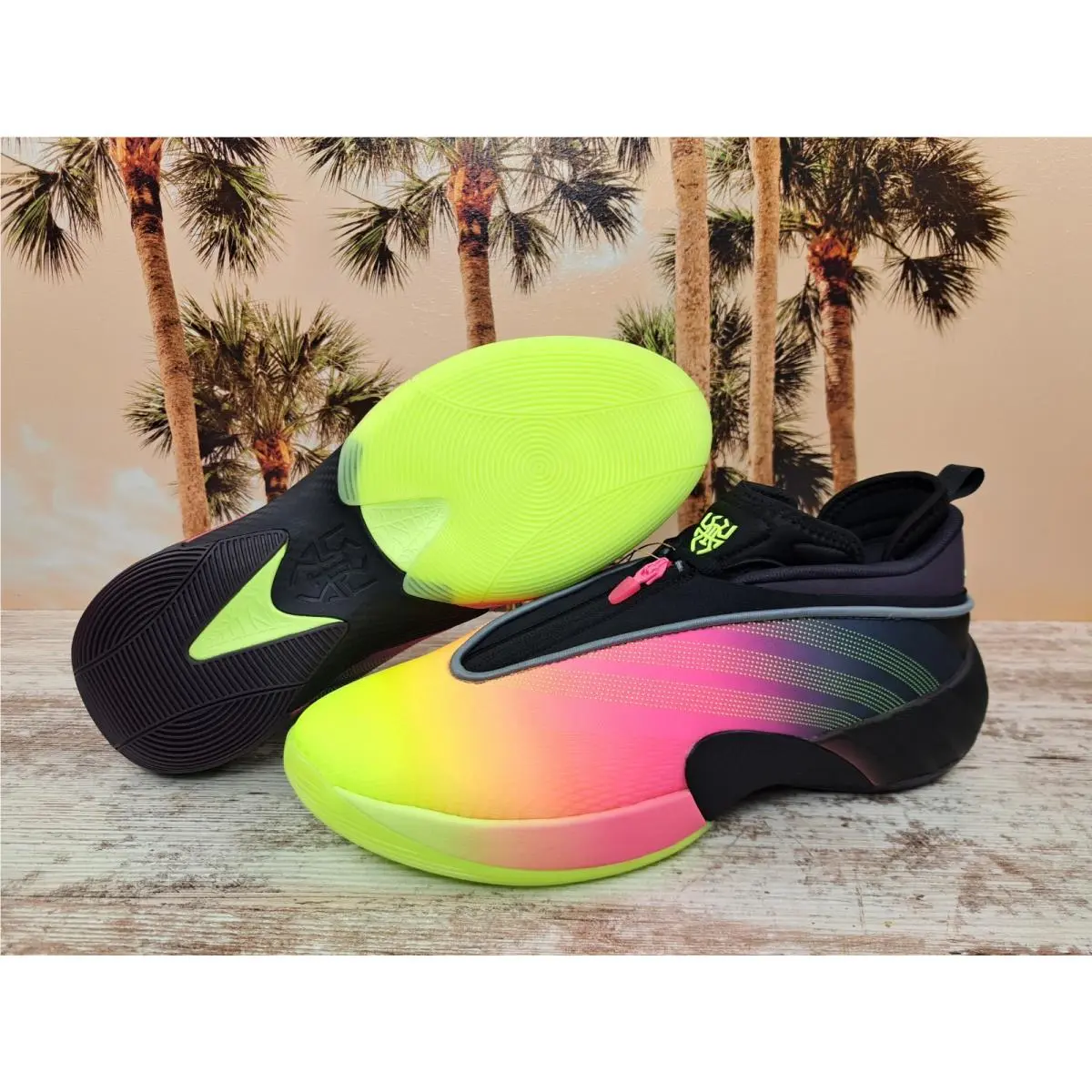 Adidas shoes - adidas D.O.N. Issue #7 - Issue - JR7697 - Pink, Manufacturer: Aurora Black/Lucid Pink/Hi-Res Yellow 6
