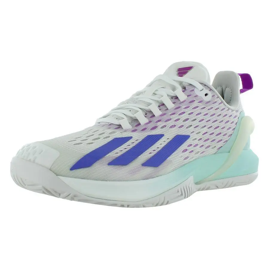 Adidas shoes - Cloud White/Cobalt Blue/Semi Flash Aqua, Main: Off-White (UPC: 196478658338) 3