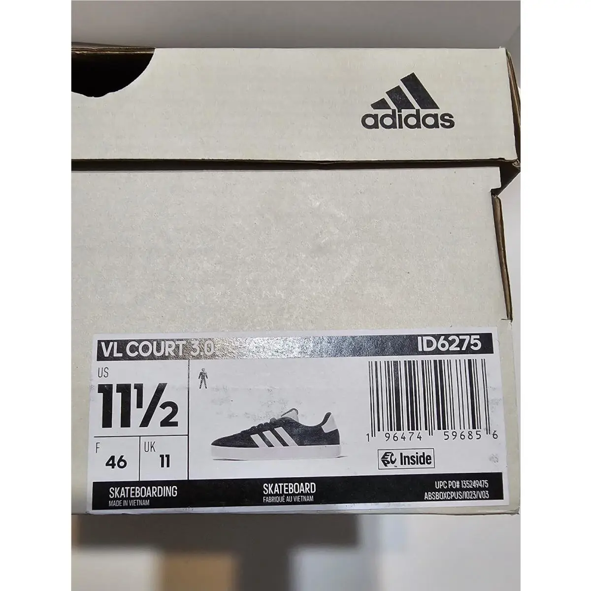 Adidas shoes - Navy and White 2