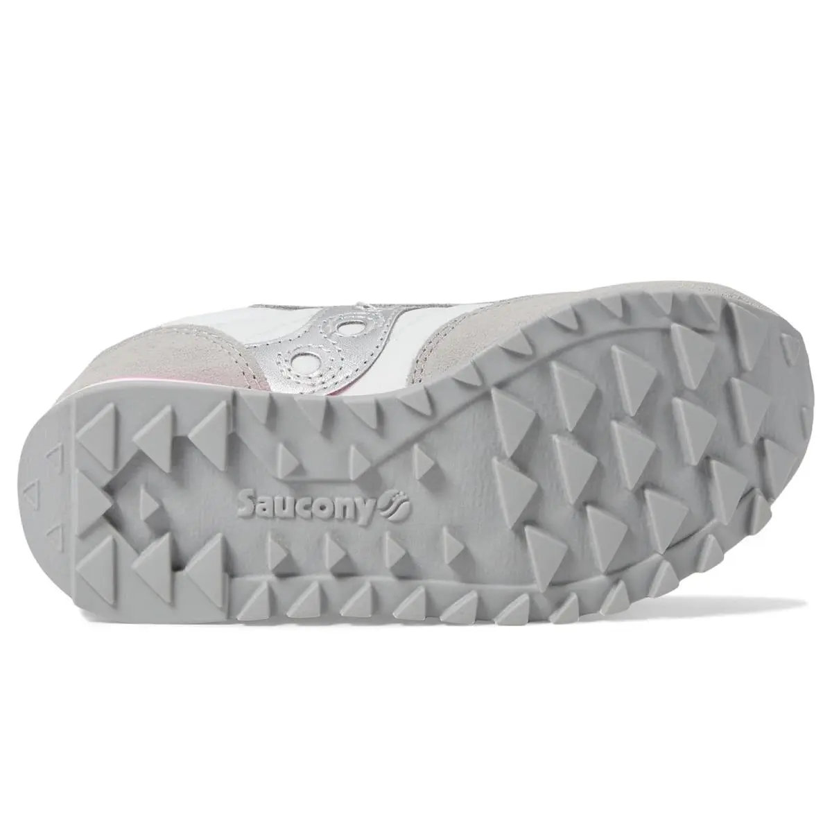 Saucony shoes - Grey/Silver/Pink 6