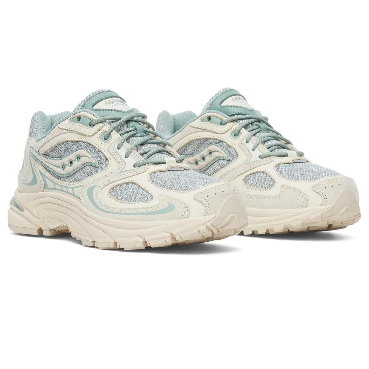 Woman`s Sneakers Athletic Shoes Saucony Originals Grid Jazz 9 - Blue Surf/Tofu