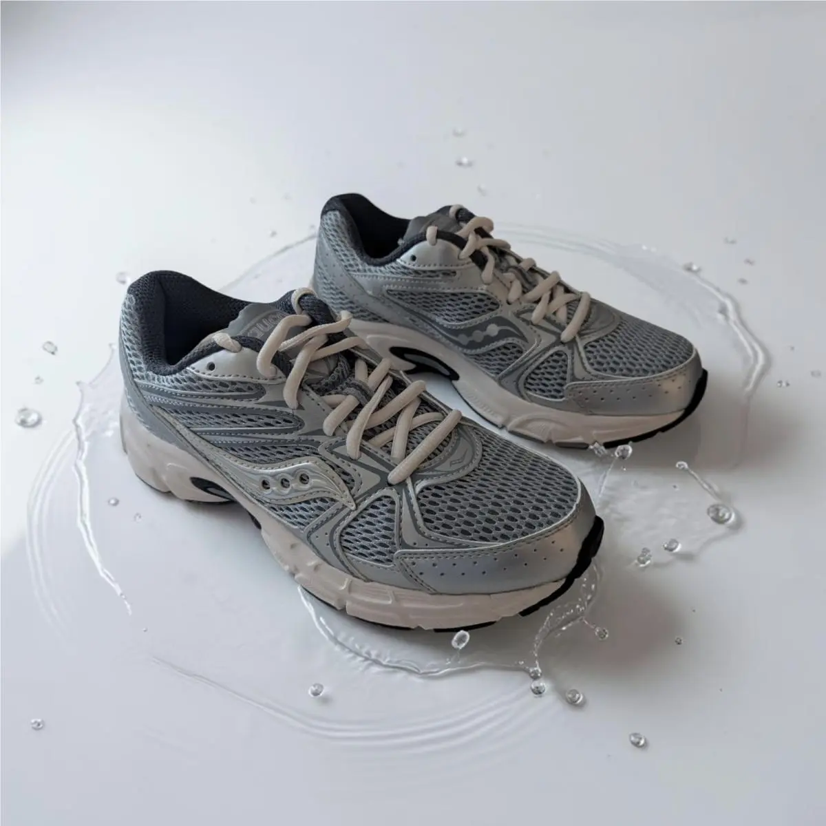 Saucony shoes - Saucony Grid Ride Millennium S60812-8 - S60812-8 - Silver 0