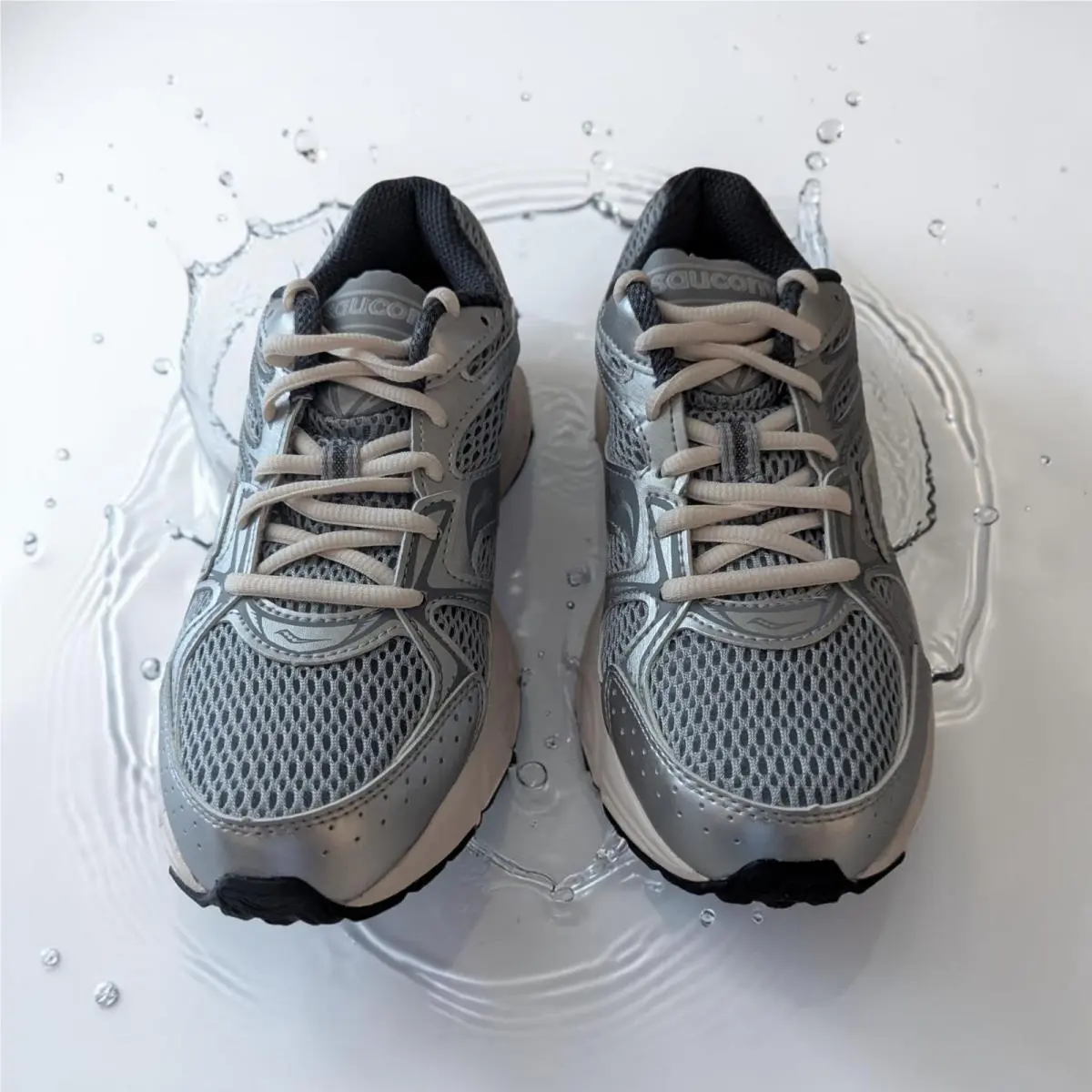 Saucony shoes - Saucony Grid Ride Millennium S60812-8 - S60812-8 - Silver 1