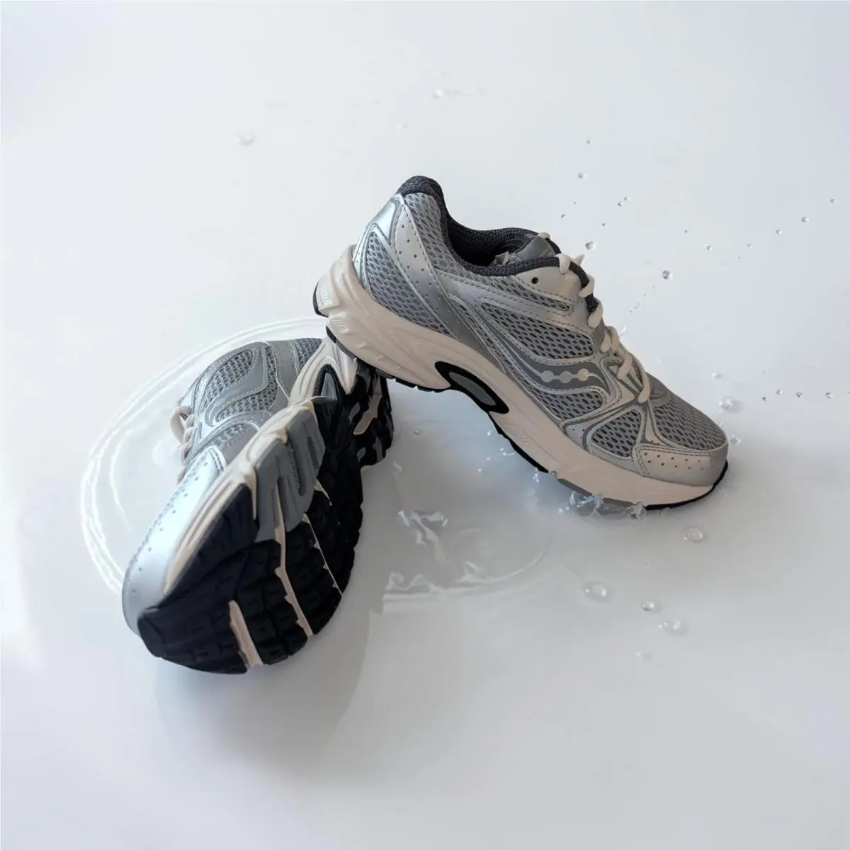 Saucony shoes - Saucony Grid Ride Millennium S60812-8 - S60812-8 - Silver 3