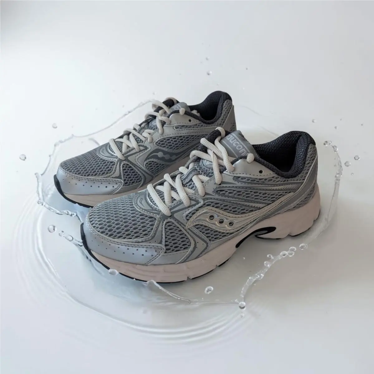 Saucony shoes - Saucony Grid Ride Millennium S60812-8 - S60812-8 - Silver 4