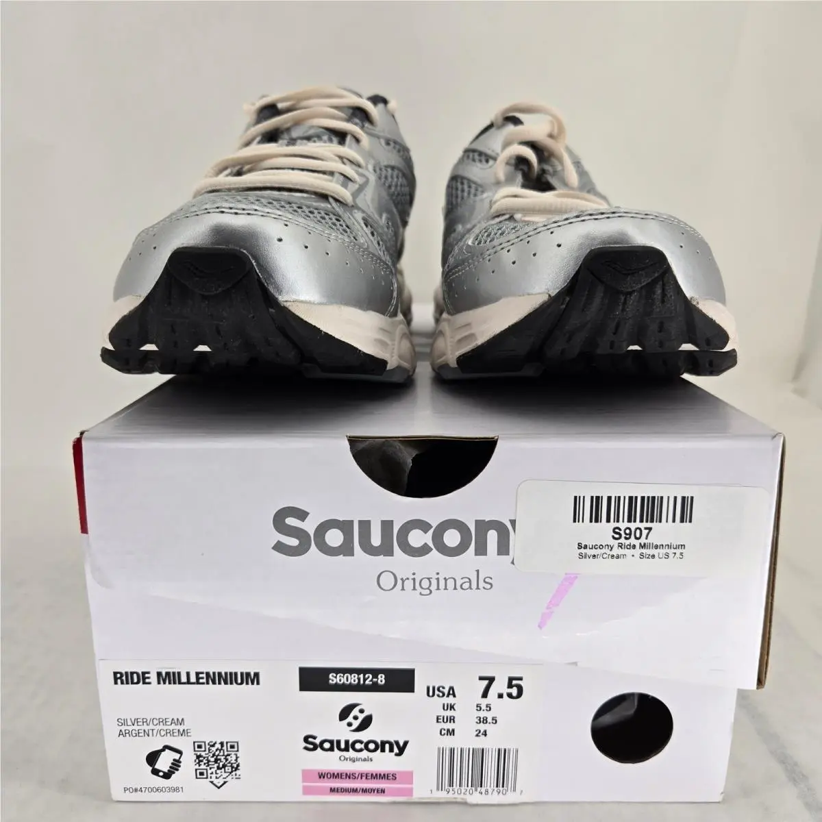 Saucony shoes - Saucony Ride Millennium - Ride Millennium - S60812-8 - Silver 1