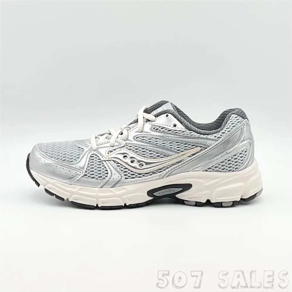 Saucony shoes - Saucony Grid Ride Millennium - Grid Ride Millennium - S60812-8 - Silver (UPC: 195020487891) 2