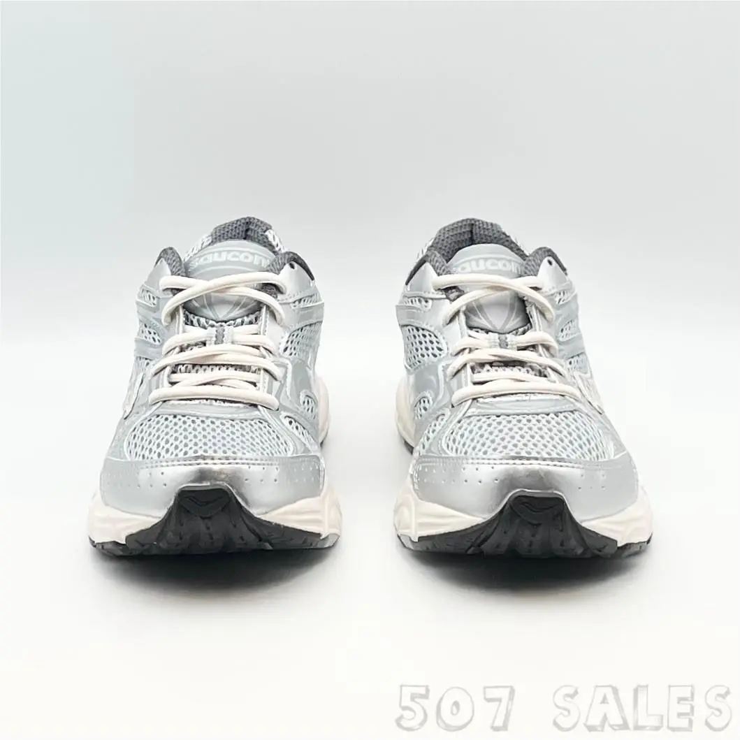 Saucony shoes - Saucony Grid Ride Millennium - Grid Ride Millennium - S60812-8 - Silver (UPC: 195020487891) 3