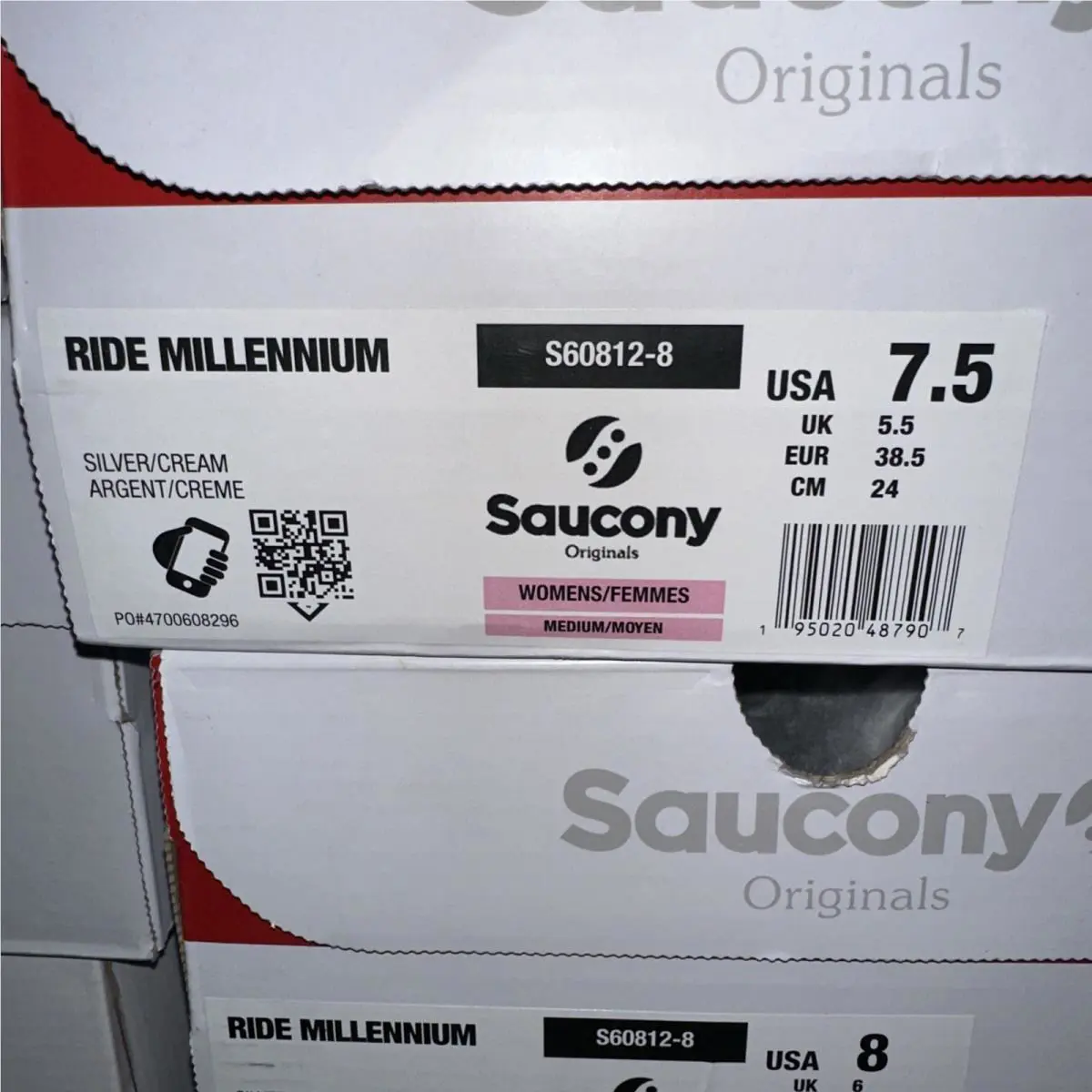 Saucony shoes - Saucony Ride - Ride - S60812-8 - Silver (UPC: 195020487907) 5