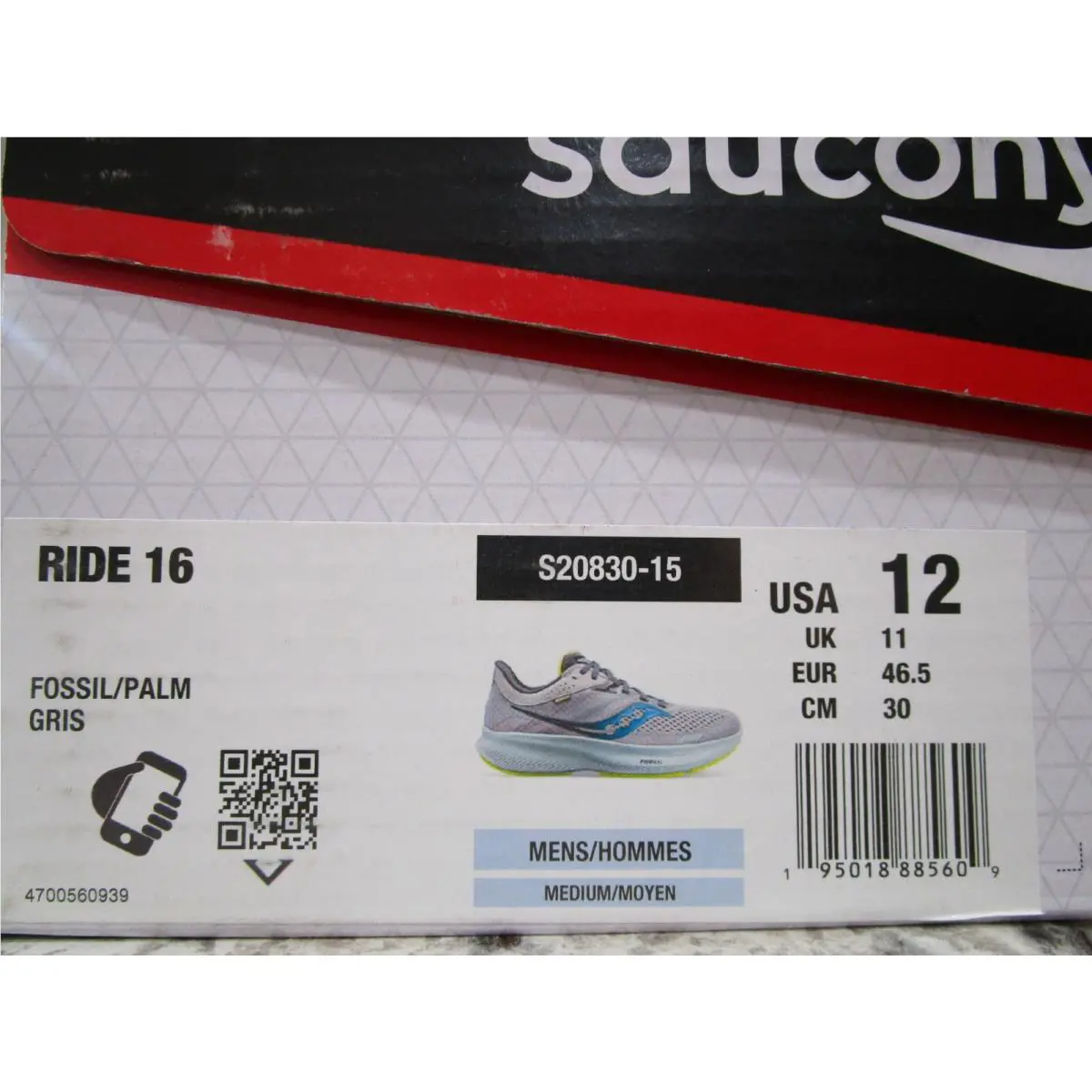 Saucony shoes - Saucony Ride 16 - Ride - S20830-15 - Fossil/Palm 4