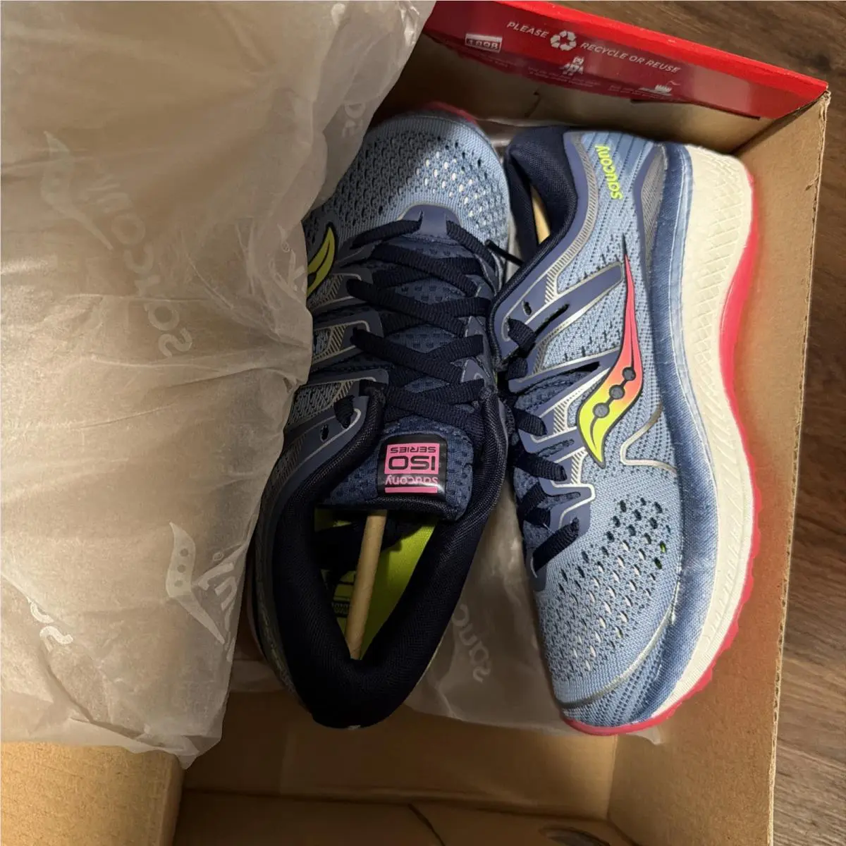 Saucony shoes - Saucony Triumph ISO 5 - Triumph ISO - S10462-1 - Blue 0
