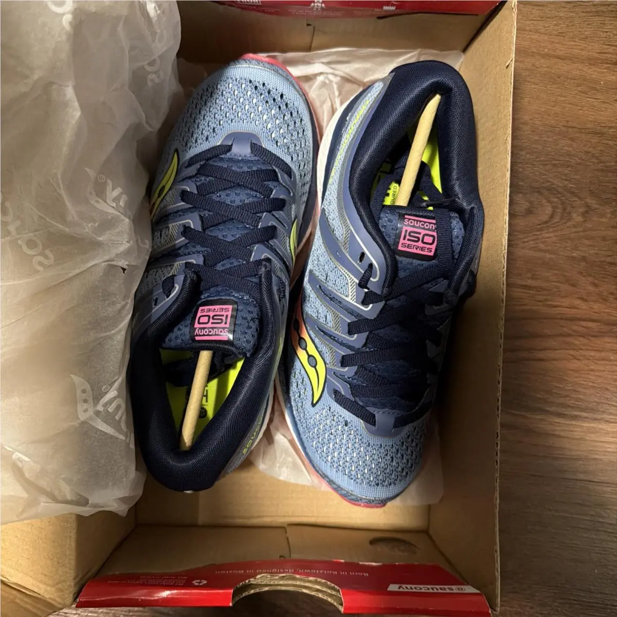Saucony shoes - Saucony Triumph ISO 5 - Triumph ISO - S10462-1 - Blue 1