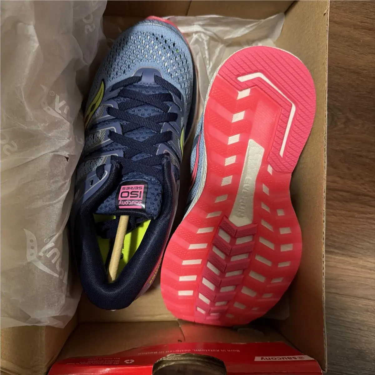 Saucony shoes - Saucony Triumph ISO 5 - Triumph ISO - S10462-1 - Blue 3