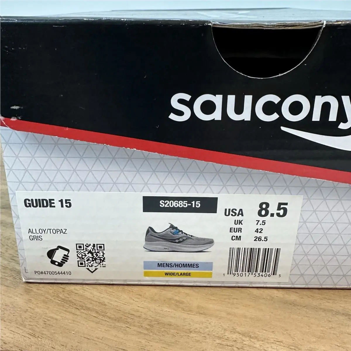 Saucony shoes - Guide 15 - Guide - Gray 6