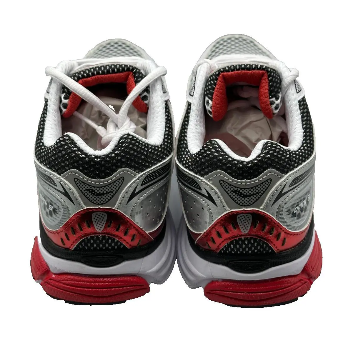 Saucony shoes - Omni 9 KDZ - Omni KDZ - White / Red (UPC: 196562955862) 2