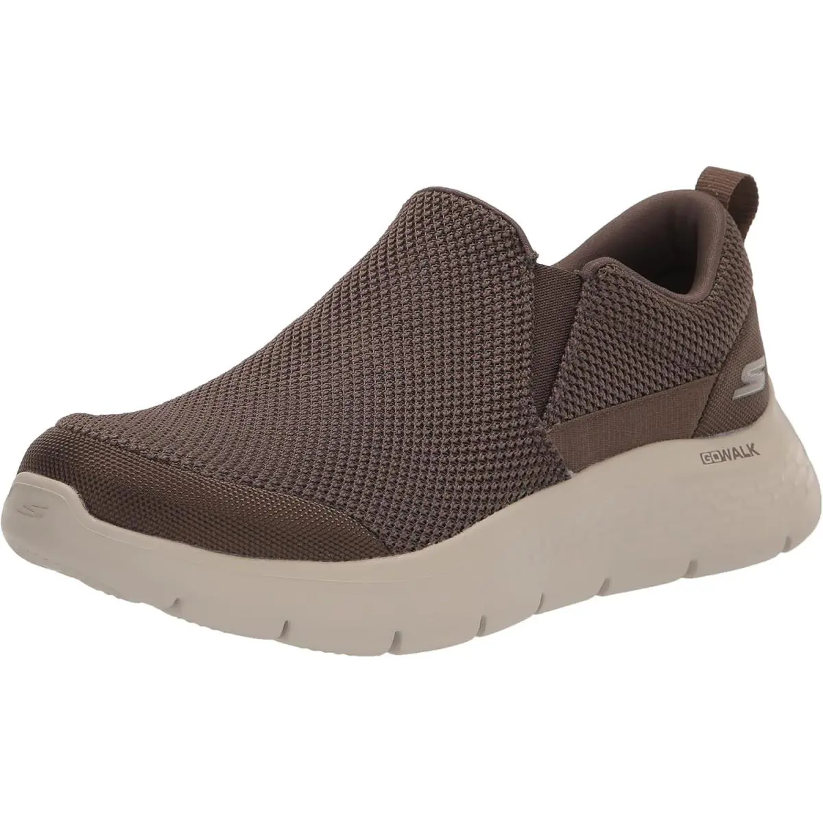 Skechers Men`s Gowalk Flex - Athletic Slip-on Casual Loafer Walking Shoes with A - Khaki
