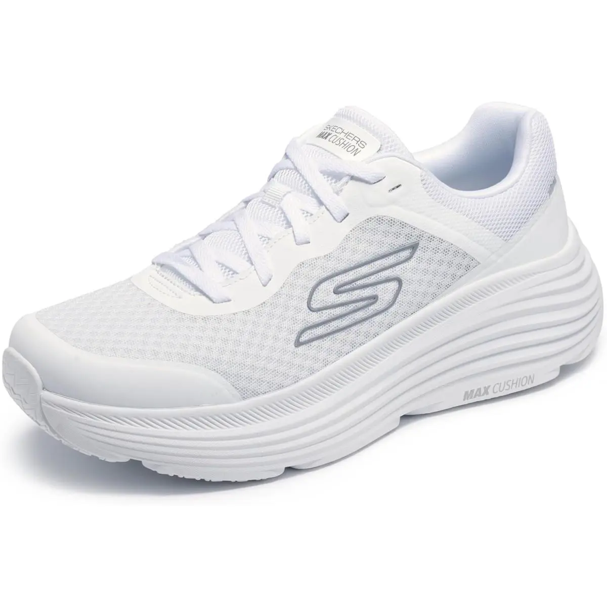 Skechers Men`s Max Cushioning Endeavour Sneaker All Colors Sizes - White