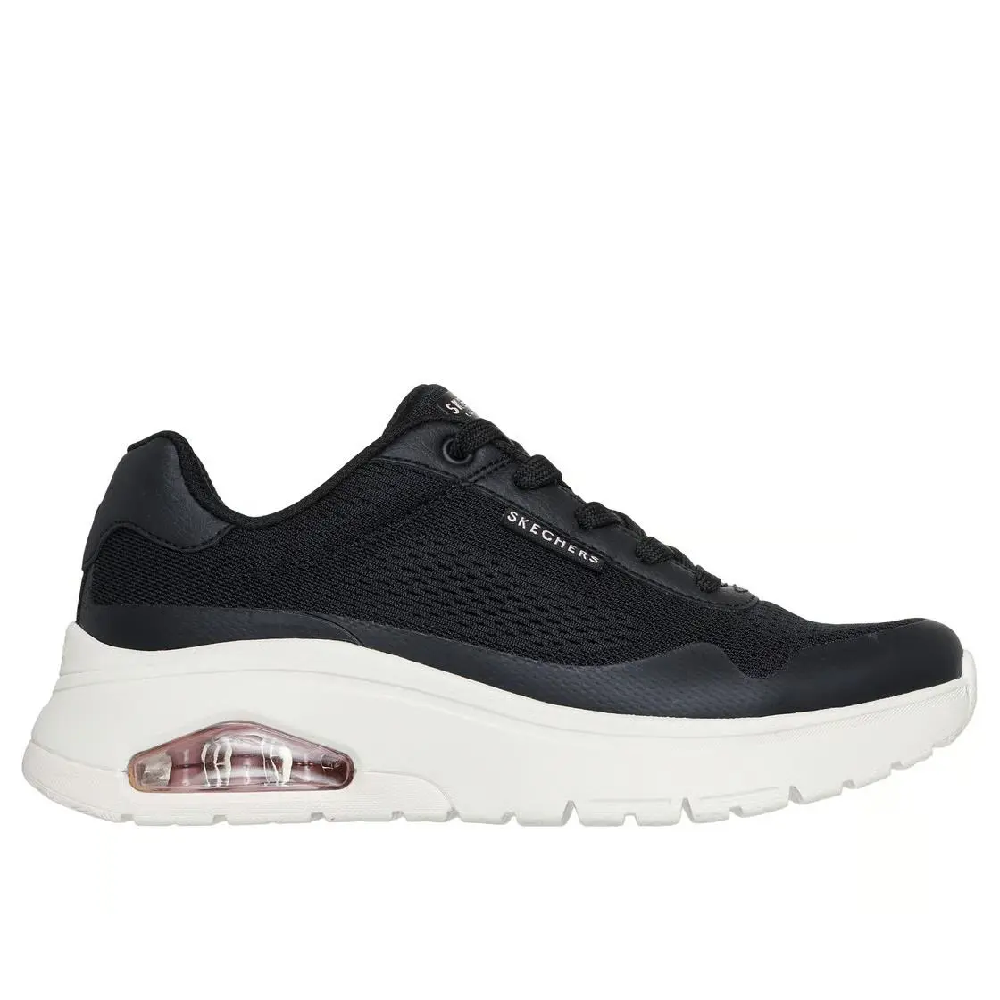 Skechers shoes - UNO Flex - Spring On Air - 177794 BLK - Black/White 6
