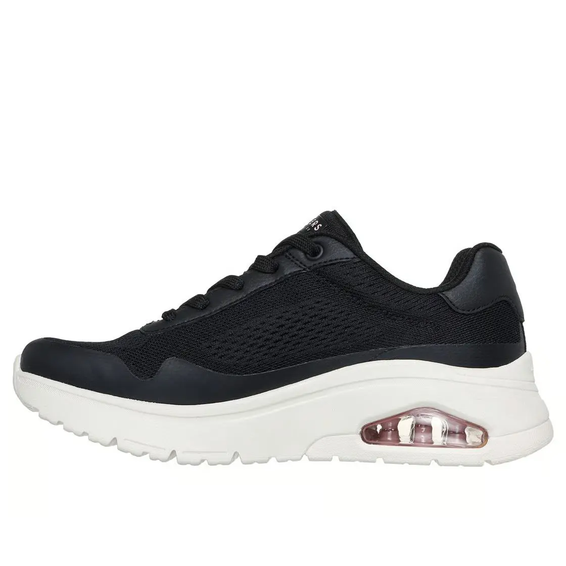 Skechers shoes - UNO Flex - Spring On Air - 177794 BLK - Black/White 7