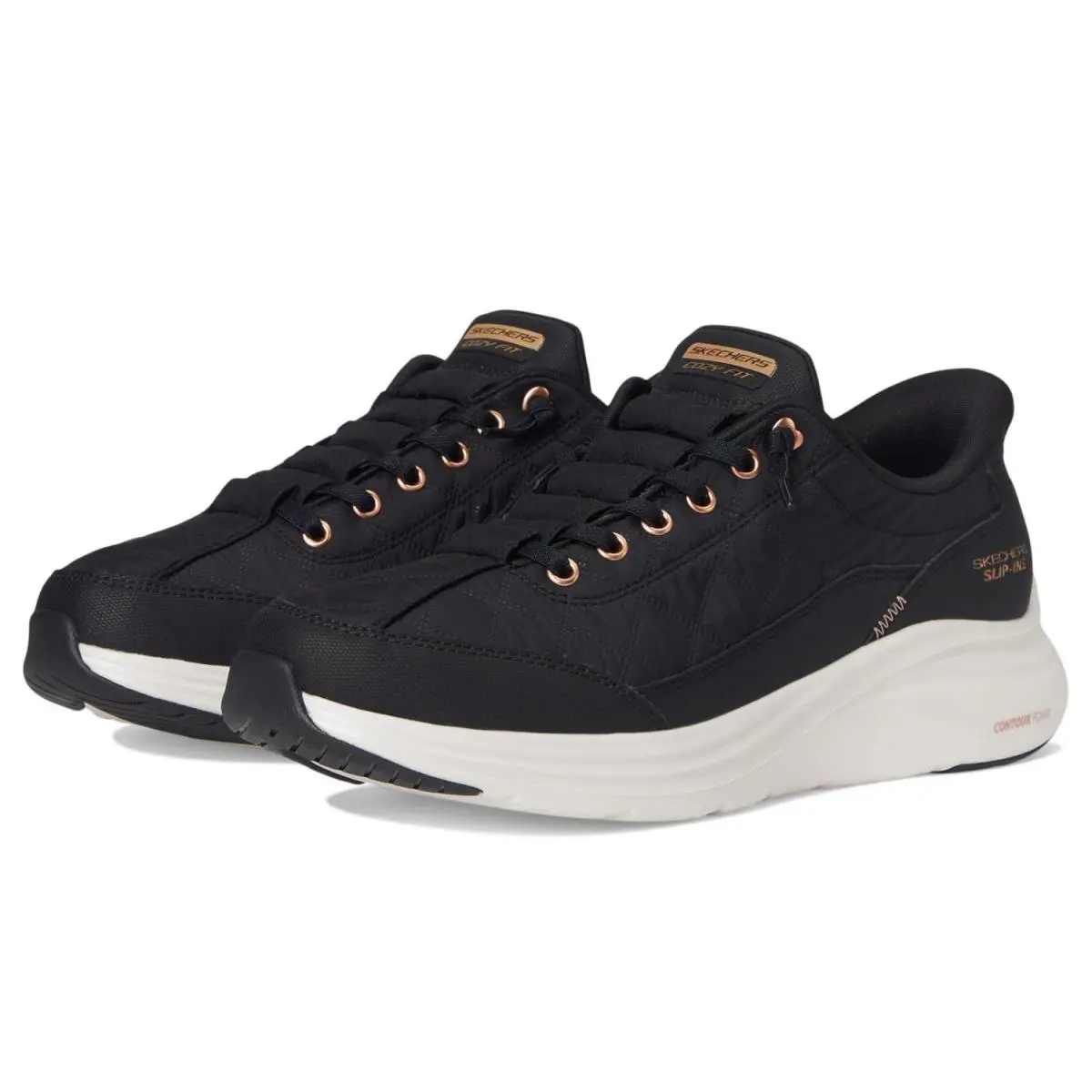 Skechers shoes - BLACK/ROSE GOLD 8