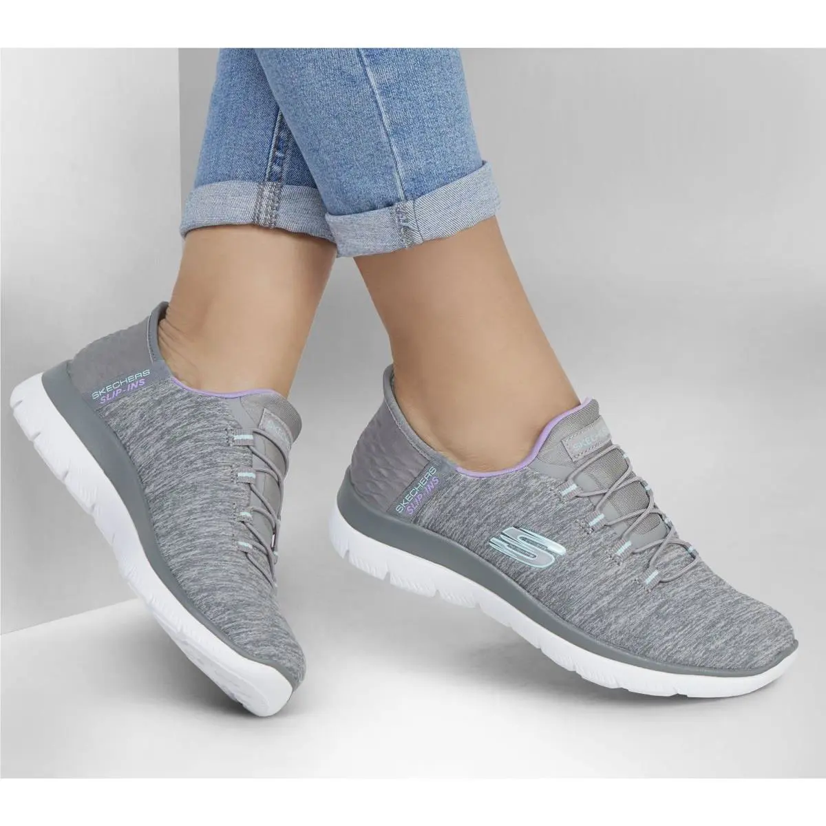 Skechers shoes - GREY/MULTI 2