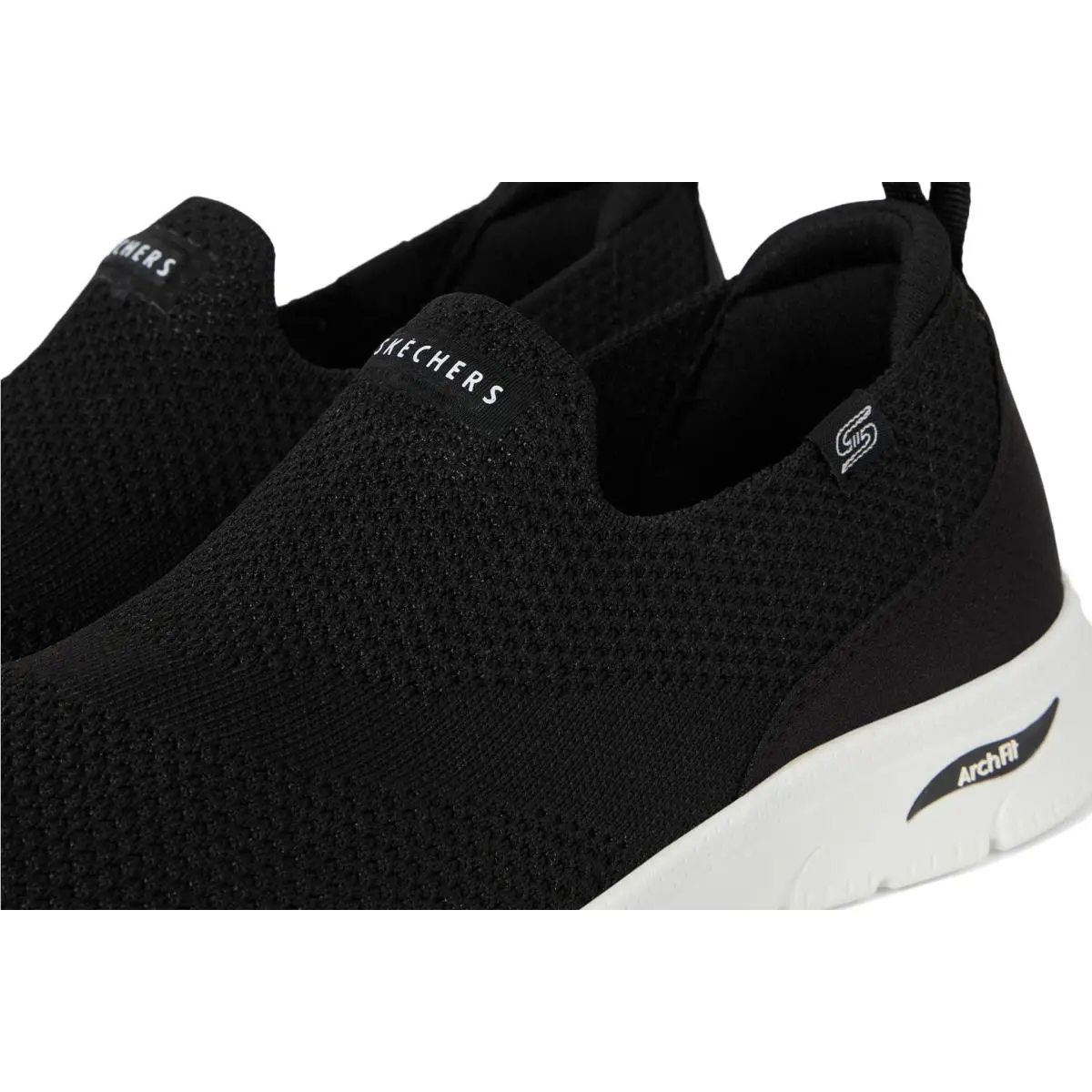 Skechers shoes - 104680 - 104680-BKW - black white bkw 4